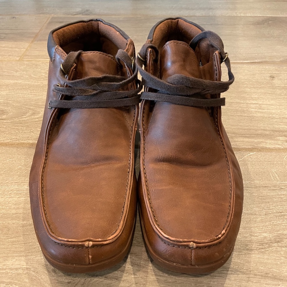 ALDO Genuine Leather Chukka Boots